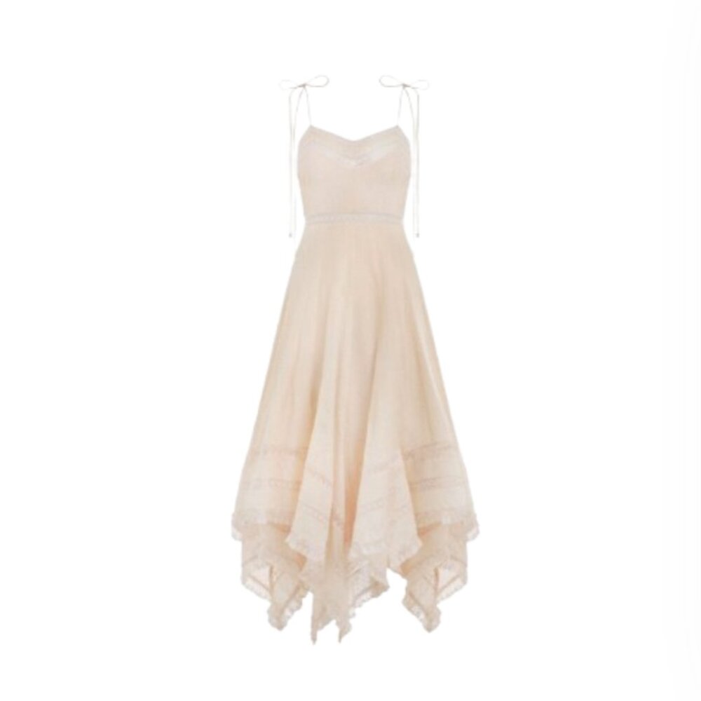 Zimmermann Cream Midi Dress